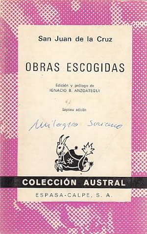 Seller image for OBRAS ESCOGIDAS for sale by Librera Vobiscum