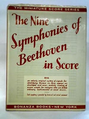 Image du vendeur pour The Nine Symphonies of Beethoven in Score (The Miniature Score Series) mis en vente par World of Rare Books