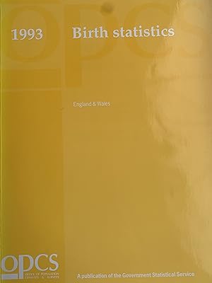 Bild des Verkufers fr Birth Statistics - Review on Births and Patterns of Family Building in England and Wales: No 22 (Series FM1) zum Verkauf von Textbooks from Sam