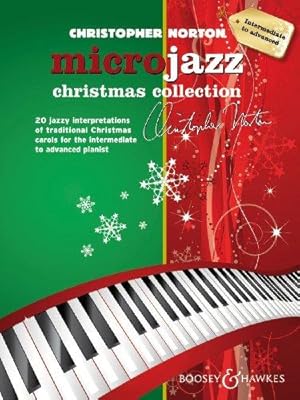 Bild des Verkufers fr Microjazz Christmas Collection - 20 jazzy interpretations of traditional Christmas carols for the intermediate to advanced pianist - Piano - ( BH 12428 ) zum Verkauf von WeBuyBooks