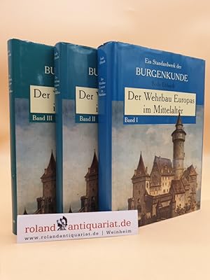Bild des Verkufers fr Der Wehrbau Europas im Mittelalter: Band 1 bis 3 (3 Bnde) zum Verkauf von Roland Antiquariat UG haftungsbeschrnkt