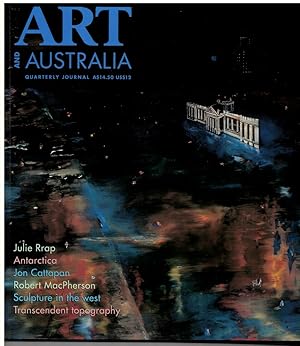 Seller image for Art and Australia. Arts Quarterly Volume 33 Number 4 Winter 1996 for sale by Literary Cat Books