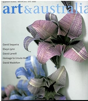 Seller image for Art and Australia. Arts Quarterly Volume 38 Number 2 Summer 2000 for sale by Literary Cat Books