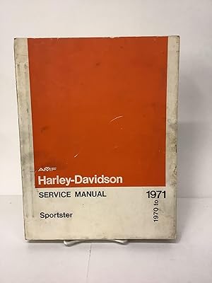 Harley-Davidson 1970-71 Sportster Service Manual, Part No. 99484-71