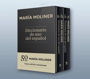 Seller image for DICCIONARIO DE USO DEL ESPAOL MARIA MOLINER (2 VOLS.) for sale by CENTRAL LIBRERA REAL FERROL