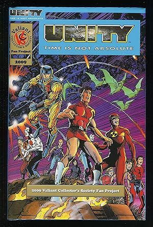 Seller image for Unity Time is Not Absolute Blue Hardcover HC w/ Dust Jacket Valiant Collector's Society for sale by CollectibleEntertainment