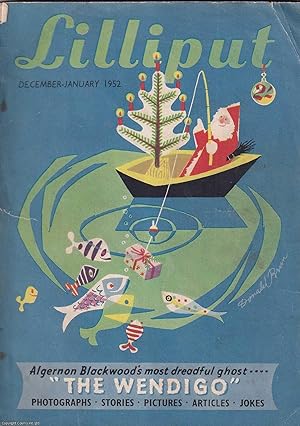 Lilliput Magazine. December-January 1952. Vol.29 no.6 Issue no.175. Ronald Searle drawings, Edwar...