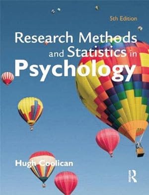 Immagine del venditore per Research Methods and Statistics in Psychology venduto da WeBuyBooks