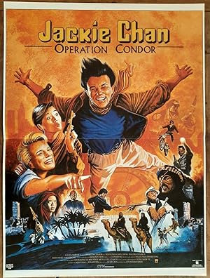 Affiche originale cinéma OPERATION CONDOR Jackie Chan 40X60cm