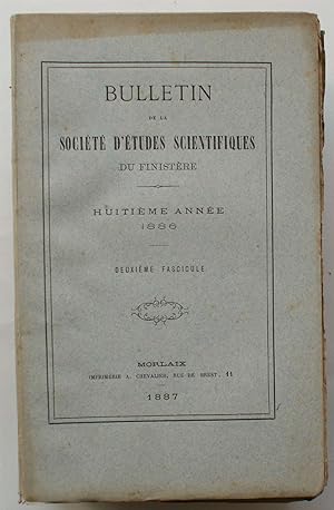 Bulletin de la société d'études du Finistère - Huitième année - Deuxième fascicule - 1886