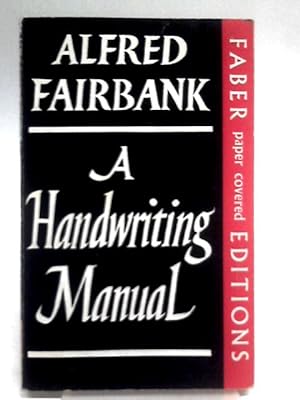 Imagen del vendedor de Handwriting Manual a la venta por World of Rare Books