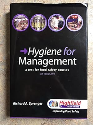 Bild des Verkufers fr Hygiene for Management zum Verkauf von WeBuyBooks