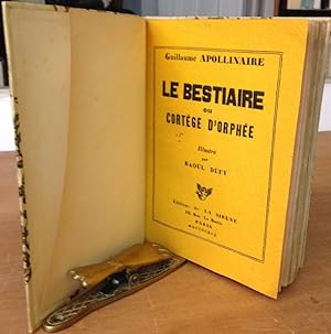 Le Bestiaire ou Cortège d`Orphée. Illustré par Raoul Dufy.