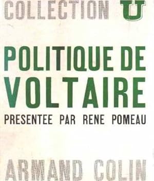 Bild des Verkufers fr Politique de Voltaire zum Verkauf von Ammareal