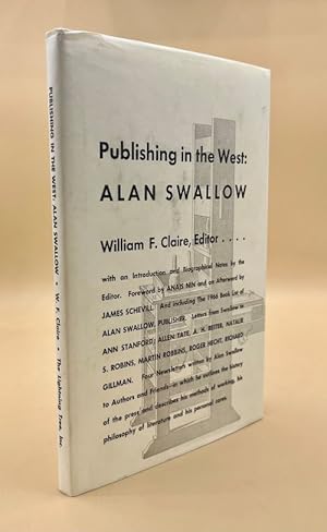 Imagen del vendedor de Publishing in the West: Alan Swallow a la venta por Ken Sanders Rare Books, ABAA