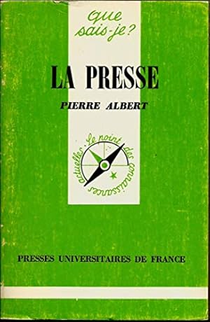 Bild des Verkufers fr La presse / Albert, Pierre / Rf51919 zum Verkauf von Ammareal