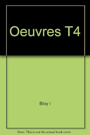 Seller image for OEuvres (Tome 4) for sale by Ammareal