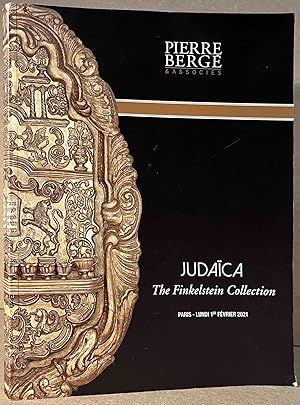 Bild des Verkufers fr Judaica _ The Finkelstein Collection _ Paris _ Lundi 1er Fevrier 2021 zum Verkauf von San Francisco Book Company