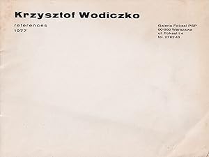 [POLISH UNOFFICIAL ART   CONCEPTUALISM   PHOTOGRAPHY] Krzysztof Wodiczko: references.