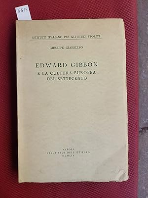 Immagine del venditore per Gibbon e la cultura Europea del Settecento venduto da LIBRERIA XODO