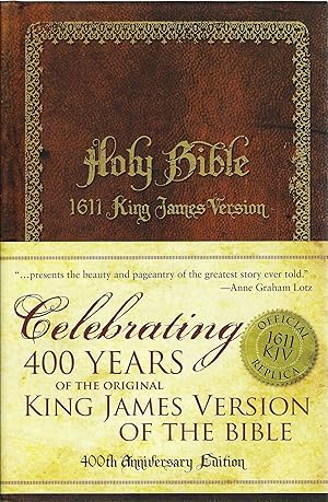 Holy Bible, 1611 King James Version: 400th Anniversary Edition