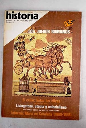 Bild des Verkufers fr Historia 16, Ao 1978, n 30:: Las cifras del exilio; La sublevacin de Villacampa; La campaa del embajador Olivares; Socialistas y comunistas en Catalua: (1869-1936); La masacre de Tandil; Livingstone, el avanzado del colonialismo africano; Degella al vencido, sea quien sea zum Verkauf von Alcan Libros