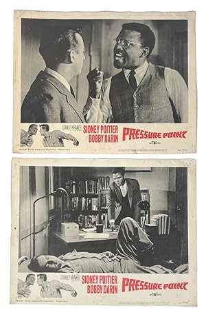 Sidney Poitier: Pressure Point Original Lobby Cards 1962