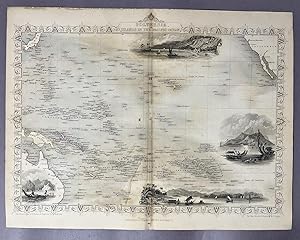 Seller image for Polynesia, Islands in the Pacific Ocean [Antique Map] for sale by Books & Bidders Antiquarian Booksellers