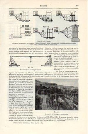 Immagine del venditore per LAMINA V37622: Puente, transporte del hormigon y su colocacion venduto da EL BOLETIN