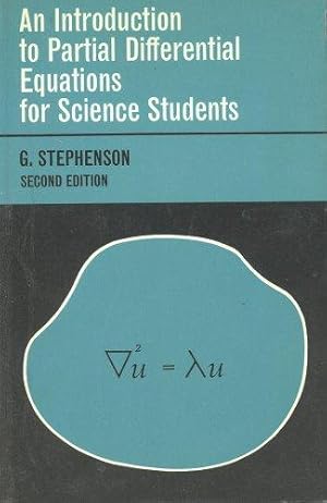 Imagen del vendedor de Introduction to Partial Differential Equations for Science Students a la venta por WeBuyBooks