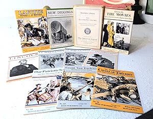 Immagine del venditore per Novelette Library: Ten Illustrated Volumes, fascinating stories and incidents of history--New Diggings; Let's Go to the Movies; Lafitte: Pirate--or Patriot; Lincoln: Captain Cummings Recollections of "Honest Abe"; It Happened in 1775: diary of John Edwards, Dispatch Bearer, Vol. I; It Happened in 1775: diary of John Edwards, Dispatch Bearer, Vol. II; Start Something: God never ordered it thus; Our Patriotic Songs and How They Came to be Written; Count Von Luckner: the famous German Raider; The Ghost of Chateau Theirry, and other thrilling World War Stories venduto da Structure, Verses, Agency  Books