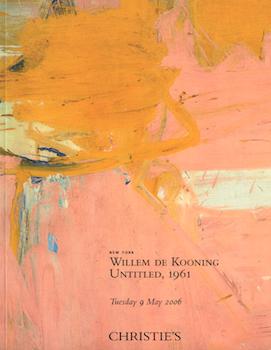 Willem de Kooning Untitled, 1961; lot #s 54, sale # 1658