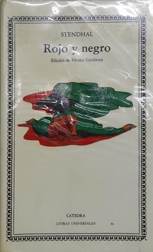 Imagen del vendedor de Rojo y negro a la venta por Librera Alonso Quijano