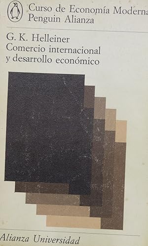 Image du vendeur pour Comercio internacional y desarrollo econmico mis en vente par Librera Alonso Quijano