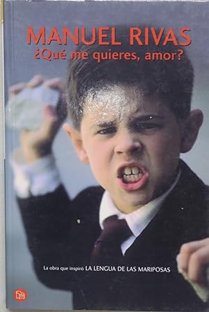 Seller image for Qu me quieres, amor? for sale by Librera Alonso Quijano