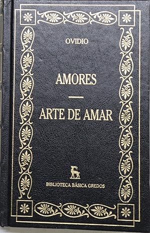 Imagen del vendedor de Amores Arte de amar a la venta por Librera Alonso Quijano