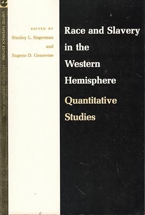 Bild des Verkufers fr Race and Slavery in the Western Hemisphere: Quantitative Studies zum Verkauf von Kenneth Mallory Bookseller ABAA