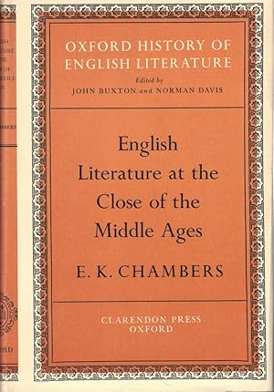 Bild des Verkufers fr English Literature at the Close of the Middle Ages [Oxford History of English Literature] zum Verkauf von Kenneth Mallory Bookseller ABAA
