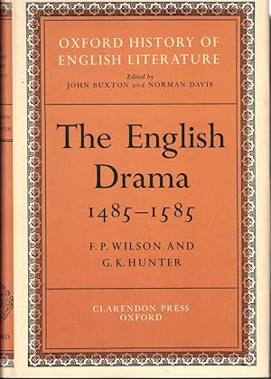 Seller image for The English Drama 1485-1585 [Oxford History of English Literature] for sale by Kenneth Mallory Bookseller ABAA