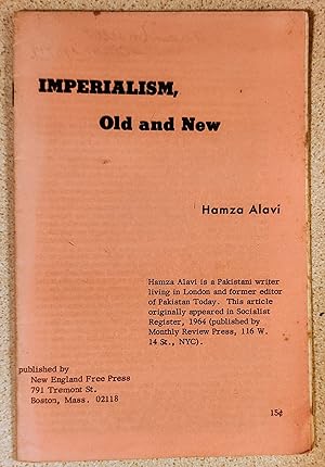 Bild des Verkufers fr Imperialism Old and New zum Verkauf von Shore Books