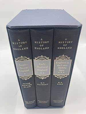 Immagine del venditore per A History Of England, Volumes I - III Slipcased: Anglo-Saxon England, Early Medieval England; England in the Later Middle Ages (A History Of England - The Folio Society) Volumes (1-3) (A History Of England) venduto da thebookforest.com