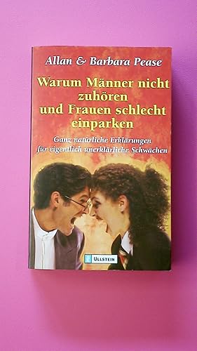 WARUM MÄNNER NICHT ZUHÖREN UND FRAUEN SCHLECHT EINPARKEN. ganz natürliche Erklärungen für eigentl...