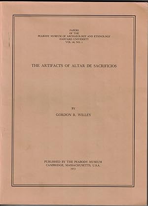 The Artifacts of Altar de Sacrificios (With a Section on Animal Remains) - Papers of the Peabody ...