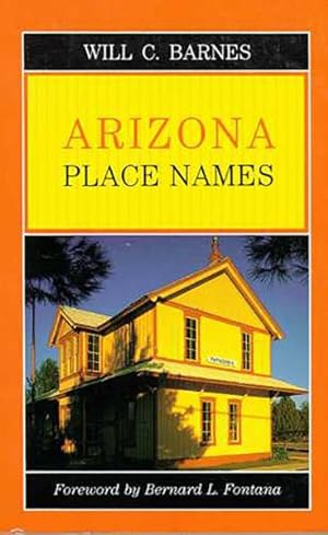 Bild des Verkufers fr Arizona Place Names zum Verkauf von GreatBookPricesUK