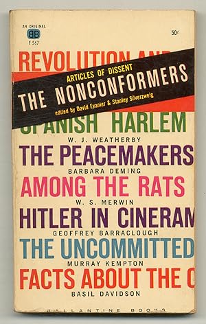 Bild des Verkufers fr The Nonconformers, Articles of Dissent zum Verkauf von Between the Covers-Rare Books, Inc. ABAA