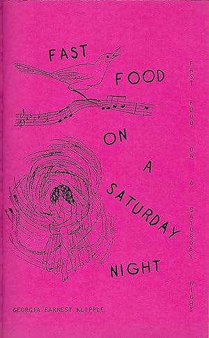 Fast Food on a Saturday Night: Poems (signed)