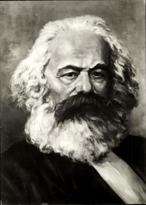 Bild des Verkufers fr Knstler Ansichtskarte / Postkarte Seckelmann, Philosoph, Nationalkonom und Gesellschaftstheoretiker Karl Marx zum Verkauf von akpool GmbH