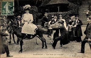 Ansichtskarte / Postkarte Robinson Hauts de Seine, Eine Hochzeit mit Spaß