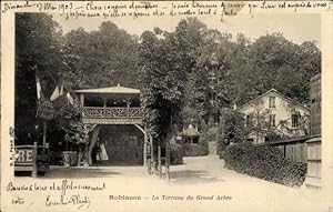 Ansichtskarte / Postkarte Robinson Hauts de Seine, La Terrasse du Grand Arbre