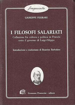 Seller image for I filosofi salariati for sale by Romanord